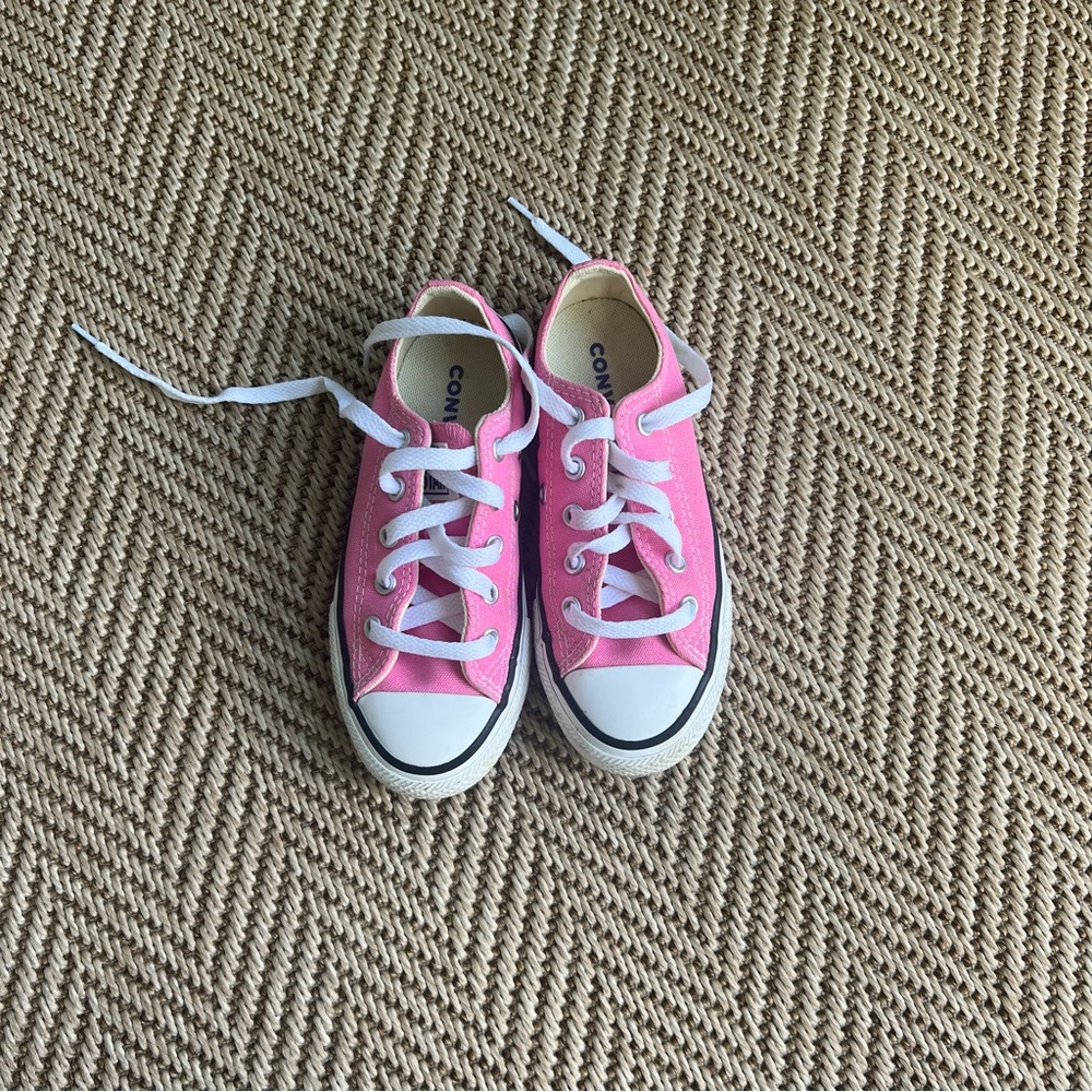 Converse Kids Sneakers in Pink and White